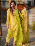 Light Yellow Kurti