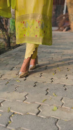 Light Yellow Kurti